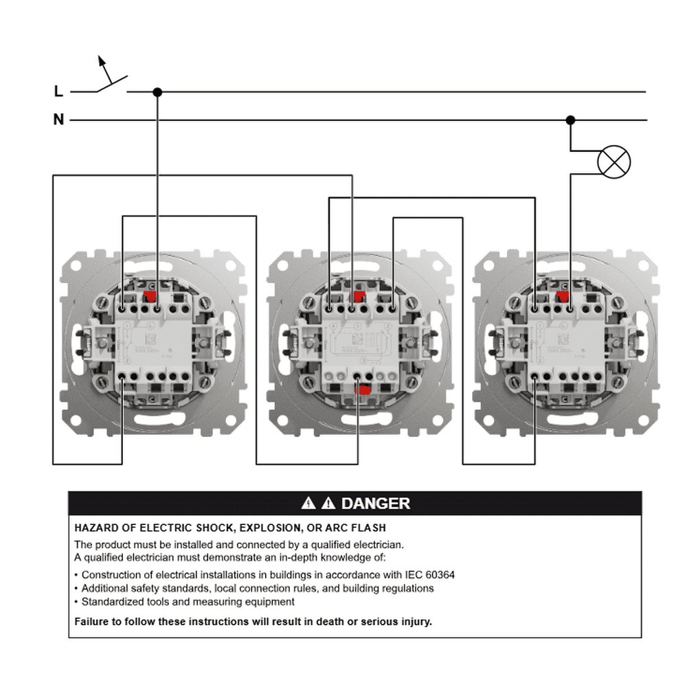 Выключатель Schneider Sedna Design алюминий 1кл промежуточный ( SDD113107 )
